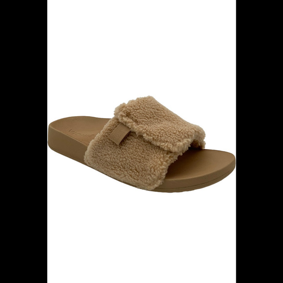Vionic Adjustable Cozy Slide Slippers Ginger Root - Medium - Picture 1 of 3